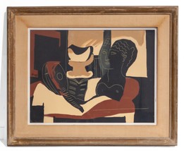 Après Pablo Picasso &#39;&#39; Nature Morte Un La Tête Antique &#39;&#39; 1964 Phototypie - $3,118.43