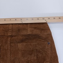 NOBO Women's Brown Corduroy Jeans High Waisted Sculpted Skinny Juniors 9 (26×27) image 10