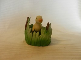 Woodland Surprises Duck Figurine Jacqueline Smith Franklin Porcelain 1984 - $30.00