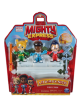 New Mighty Express Figures Liza Max Nico Netflix 3 Figure Pack Train Show Toys - £8.14 GBP