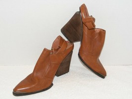 Forever 21 Sling Back Tan Heel Boot Size 10M Guc - £10.95 GBP