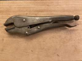 Vintage TRU-CUT Locking Pliers Vise Grip Like Release 9 inch USA. Original - $8.20