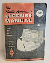 The Radio Amateur&#39;s License Manual 1955 American Radio Relay League Book - $9.89