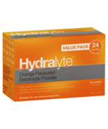 Hydralyte Electrolyte Powder 24 Sachets – Orange - $97.85