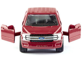 Ford F-150 Pickup Truck Red Diecast Car Siku - $16.75