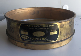 FORNEY No. 40; 425 μm/0.0165” USA Standard Testing Sieve - $49.00