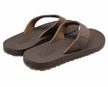 Flojos Men&#39;s Size 10, Flip Flop Sandals, Brown - $18.99