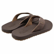 Flojos Men&#39;s Size 10, Flip Flop Sandals, Brown - $18.99