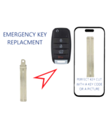 KEY CUT + 2013-2022  Kia / Remote Flip Key Blade / KK10 TOY48 / PN: 81996-A4000 - $367.78 MXN