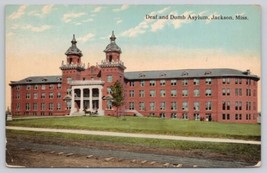 Postcard Deaf and Dumb Asylum Jackson Mississippi ca.1914 - $43.30