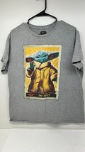 Star Wars Mandalorian Grogu Yoda T Shirt The Asset Adult Lrg Mad Engine ... - $9.85