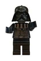 LEGO Star Wars Darth Vader Minifigure Alarm Clock 9" Digital Tested image 4