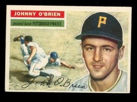 Vintage Baseball Card Topps 1956 Johnny O&#39;brien Pittsburgh Pirates #65 Wb - £7.60 GBP