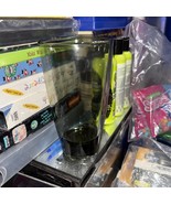 1ea 6”H Tapered Dark Clear 17oz Heavy Drinking Glass W 1” Thick Base-NEW... - €12,74 EUR