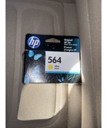 NEW Genuine HP 564 Yellow Printer Ink Cartridge CB320WN OEM Exp 12/21 - £10.19 GBP