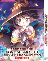 Dvd Anime ~English Dubbed~ Kono Subarashii Sekai Ni Bakuen Wo! (Volume 1-12 End) - £53.01 GBP