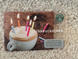 Starbucks 2009 USA TEST CARD Indianapolis Birthday #6053 Very Rare NEW - $116.88