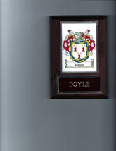 Doyle Coat Of Arms Plaque Family Crest Genealogy Ask For Your Name - £3.15 GBP