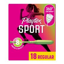 Playtex Sport Tampons Regular Absorbency, Fragrance-Free - 18ct | Regula... - $5.93