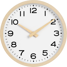  10 Inch Wall Clocks Battery Operated Non Ticking Silent Modern Clock Wo... - $21.99