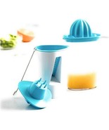TASTY 3 IN 1 SPIRALIZER &amp; JUICER Cleaning Brush Included Compact Tool New - $12.79