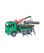 Bruder 2769 MAN Timber Truck with Loading Crane and 3 Trunks  - $143.00