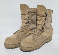 Belleville 790G Men&#39;s Military Combat Boots Gortex Vibram Sole Tan SIZE ... - £30.25 GBP