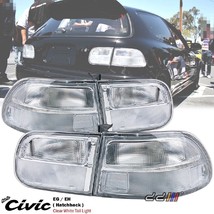 NEW! Clear White Rear Tail Light Lamp For Honda Civic 3Dr Hatchback EG6 1992-95 - $234.29