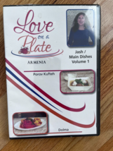 Love on a Plate Armenia Dolma Porov Kufteh recipes DVD Jash Main Dishes - $40.00