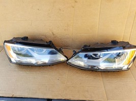 2011-18 Volkswgen Jetta Halogen Headlight Head lights Lamps Set L&amp;R - £259.39 GBP