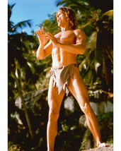 Miles O&#39;keefe in Tarzan, The Ape Man Hunky Print 8x10 HD Aluminum Wall Art - £31.96 GBP