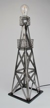 Oil Derrick Table Lamp Replica, Made of Steel - £116.85 GBP