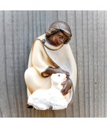 Shepherd with Lamb for Nativity, Nativity Figurines, Religious gifts, Ch... - $75.71 CAD