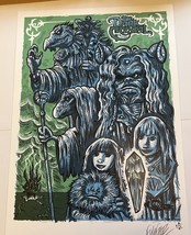 The Dark Crystal -MOVIE Poster 13x19 Blue/Green Signed By Artist Frank Forte - £22.05 GBP