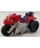 MI) Spider-Man Bump and Go Jet Cycle With Working Lights 2004 Marvel ToyBiz - £6.20 GBP