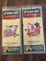 Yard Art DIY Pattern Santa Engineer / Flying Sleigh Christmas Holiday - $24.64 CAD