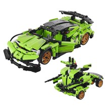 VEVOR STEM Building Toys for Kids 2 in 1 App &amp; Remote Control Car/Robot ... - $80.99
