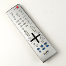 Sanyo Remote Control RMT-U340 Tv Vcr Dvd Sat Cable Aux 6 Function - Fully Tested - $8.95