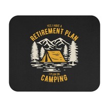 Personalized Camping Mouse Pad: Adventure Awaits in the Wilderness - $13.39