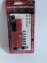 9pc Ratchet Screwdriver - $29.69