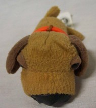 Artlist The Dog Tan Puppy Dog W/ Orange Collar 3&quot; Plush Stuffed Animal Toy - £11.73 GBP