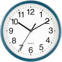 6 Inch Silent Wall Clocks Battery Operated, Non-Ticking Modern round Clock for B - £16.35 GBP