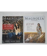 MAGNOLIA JOURNAL MAGAZINE LOT 2 2018 JOANNA GAINES NEW SEALED ISSUE 8 &amp; 9  - $20.15 CAD