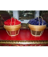 Thai Bamboo Baskets for Hot Drink Holder - $377.30 CAD