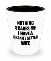 Granite Stater Wife Shot Glass Funny Valentine Gift For Husband My Hubby Him New - £10.26 GBP