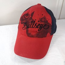 Target Store Employee Uniform ball Cap Hat Bullseye dog puppy red black - $39.00