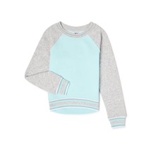 Athletic Works Girls Fleece Sweatshirt, Multicolor Size M(7-9) - $16.82