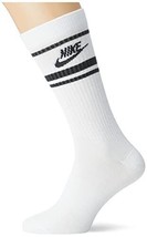 NIKE Men&#39;s 3PK Sportswear Everyday Essential Crew Socks Large DX5089-103 - £23.60 GBP