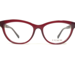 Coach Eyeglasses Frames HC6087 5393 Red Cat Eye Full Rim 53-16-135 - £49.17 GBP