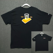 Goldschlager T-shirt Mens Size XL Shake It Up Gold Flake Liquor Alcohol Black - £9.40 GBP